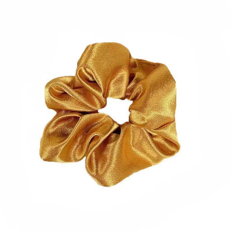 SuperNova Satin Silk Scrunchies for Women - Luxurious, Soft & Smooth Hair Accessories, Ideal for Curly or Straight Hair, Comfortable & Stylish