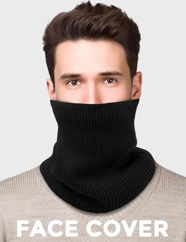 Warmer Gaiters for Men Women Winter  Scarves Fleece Cold Weather Gear Ski Accessories Nose Ear  Mask