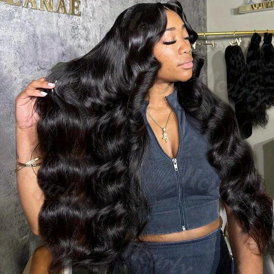 Bling Hair 30inch Body Wave 13x6 Lace Frontal Human Wig Hair 13x4 PrePlucked Transparent Lace Frontal Wig Brazilian Hair Wigs For Women On Sale