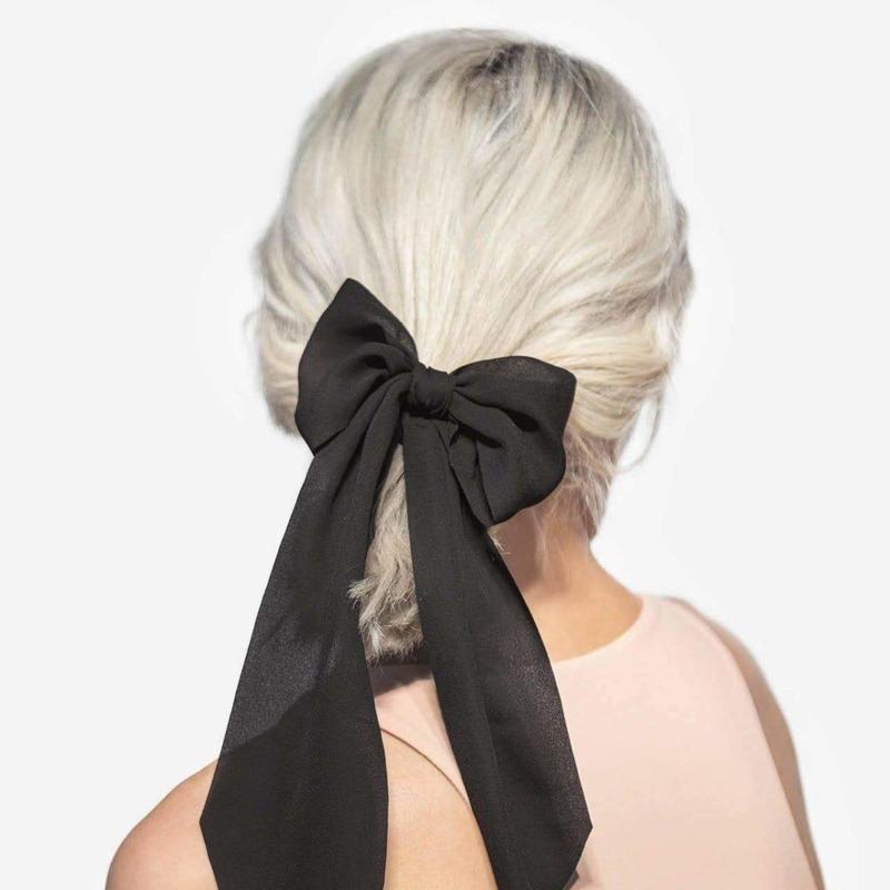 Crepe Scarf Scrunchie 2pc Set - Moss