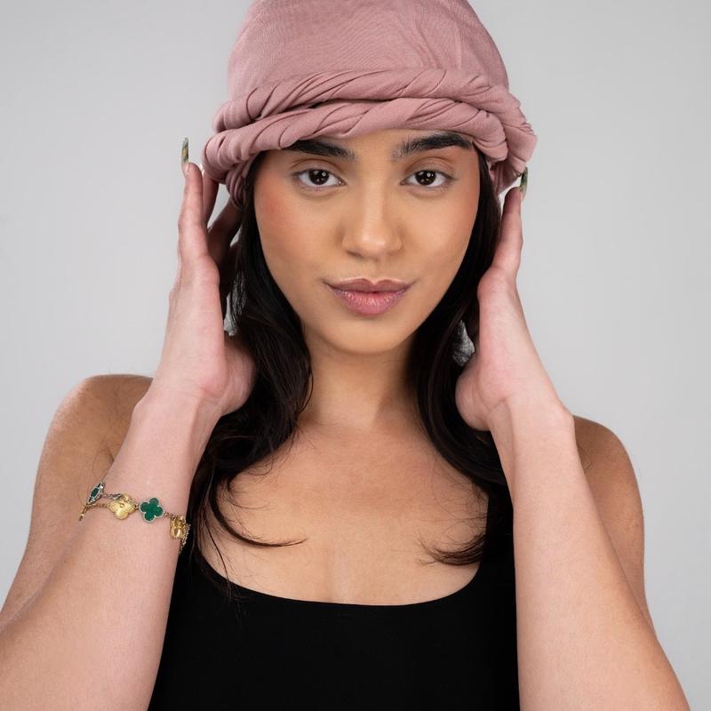 MultiStyle PreTied WrapCap                            [Hand Made | Premium Satin Lining]