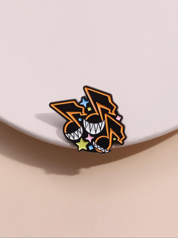 Cartoon Design Brooch, Cute Badge for Daily Clothing Decor, Trendy All-match & Exquisite Brooch for Birthday Gift