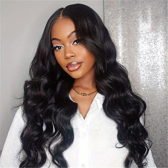 Bling Hair 30inch Body Wave 13x6 Lace Frontal Human Wig Hair 13x4 PrePlucked Transparent Lace Frontal Wig Brazilian Hair Wigs For Women On Sale