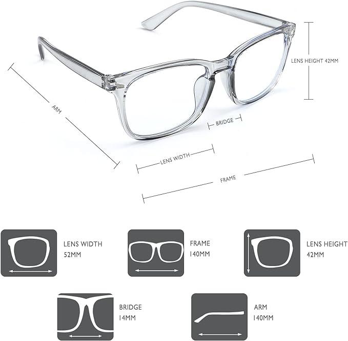 2024 Fashion Glasses, Pro Non-Prescription Decoration Glasses Clear Frame Glasses for Women Men，Party Glasses for Adult Party , Classic Eyewear for Men Women.  Work Glasses, Study Glasses, Daily Use Glasses，Games Glasses