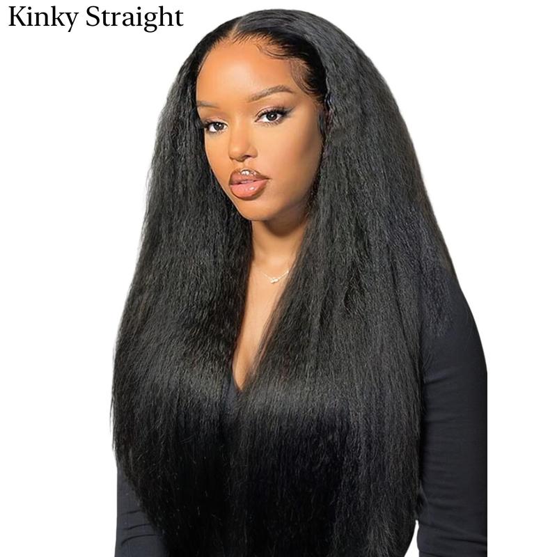 Nadula EasiContour V Part Yaki & Kinky Straight Minimal Leave Out Glueless Curly Wig For Workwear Lover