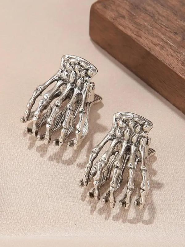 Fashionable Skeleton Hand Design Hair Claw, Casual and Versatile Hair Accessories for Women & Girls, Trendy Accessories for Party and Daily Life