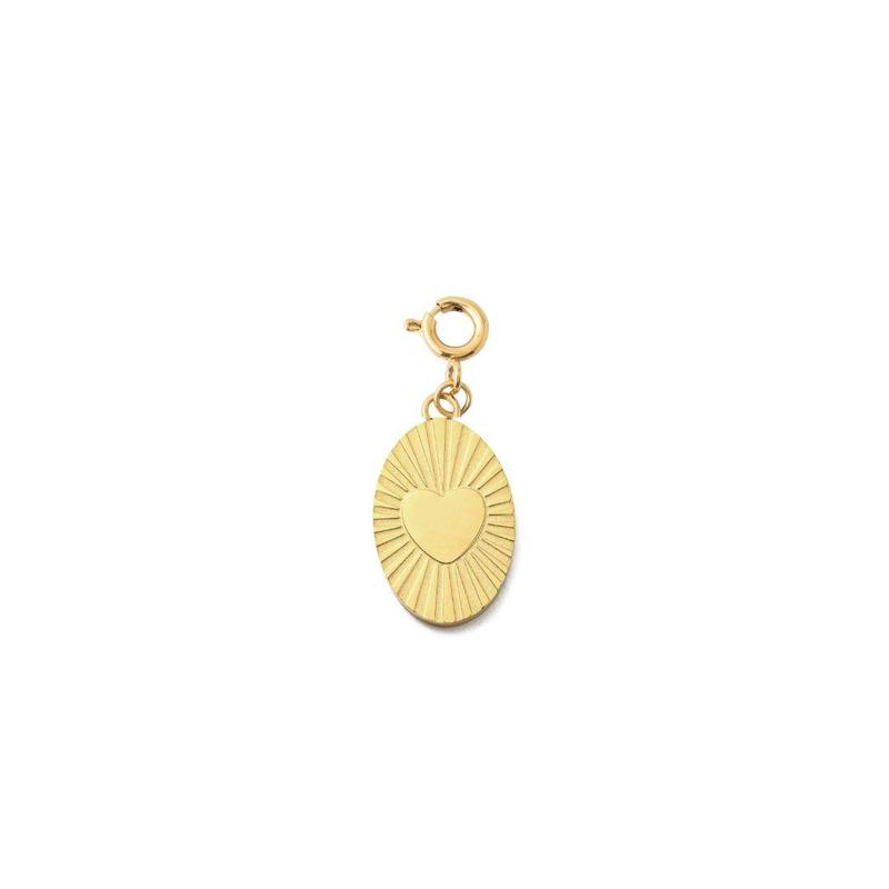 LOLO's Slim Oval Heart Charm: Style That Lasts a Lifetime!