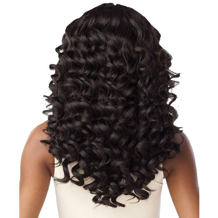 Sensationnel Curls Kinks & Co Glueless Textured HD Lace Front Wig - Y-PART KINKY WAND CURL 20