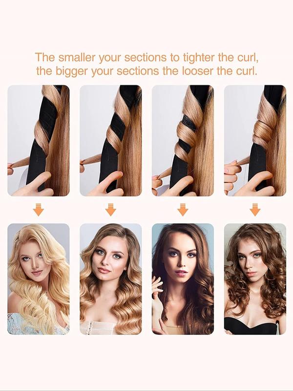 Sponge Sleep Hair Curler for Big Wavy Hair, Hair Styling Tool for Women, Minimalist Hair Claw Suitable for Thick Hair, Fashion Hair Accessories for Party, Daily Clothing Decor