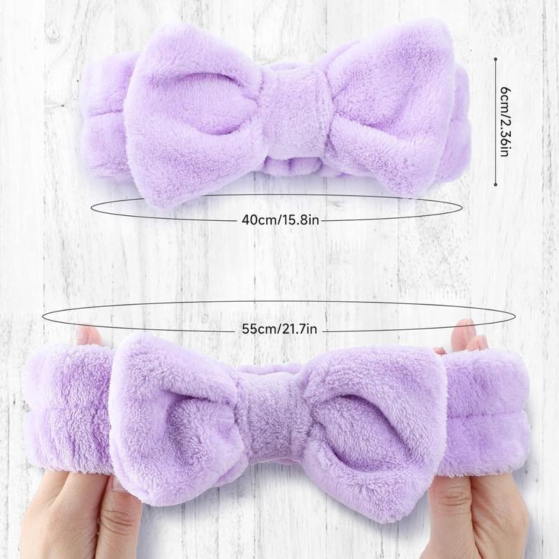 Spa Headband, 8Pack Makeup headband,Headband for Washing Face, Shower Skin Care Fluffy Spa Headband for Woman Girl Teens Slumber Party Supplies