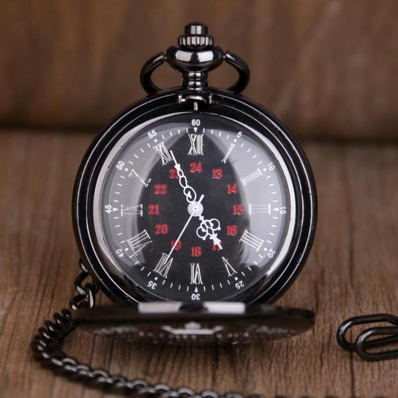 Forever Quartz Pocket Watch - Engraved 