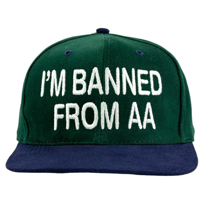 IM BANNED FROM AA HAT