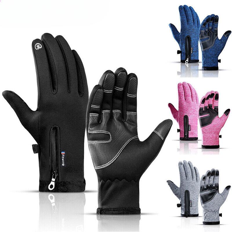 Winter Waterproof Gloves Cold Weather Keep Warm Touch Screen Full Fingers Gloves Windproof Touchscreen