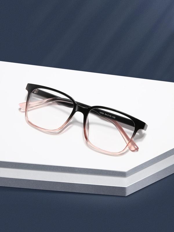 1 Pair Simple Casual Eyeglasses for Everyday Use, Summer Floral Pattern Matching Fashion Eyeglasses, Travel Accessories