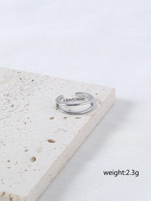 Casual Minimalist Layered Foot Ring for Women, Trendy Cuff Foot Ring, Chic All-match Body Jewelry for Summer Beach Decor