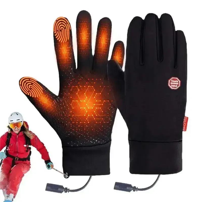 Heated Rechargeable Winter Gloves for Outdoor Activities