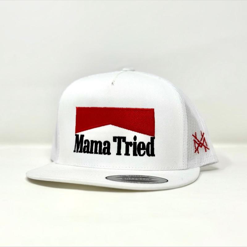 Mama Tried Cowboy Killer Trucker Hat by The Mad Hatter Company