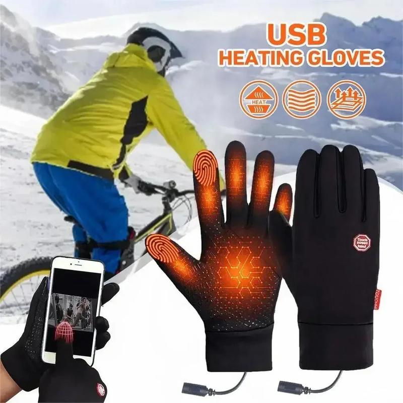 Heated Rechargeable Winter Gloves for Outdoor Activities