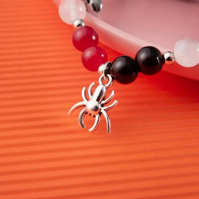 Bracelets, Gifts for Couples Friends Spider Friendship Jewellery, Couples BFF Matching Spider Bracelets, Off-Site Gifts for Sisters BFFs