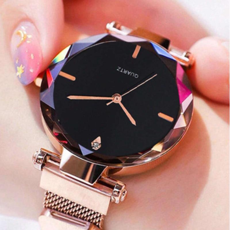 2pcs Rhinestone Solid Color Cute Digital Girls Watch Bracelet Jewelry