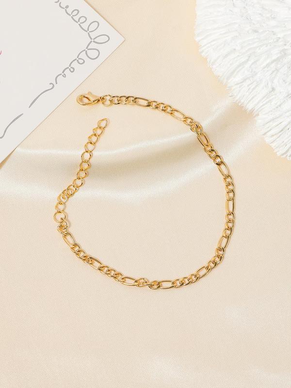 Women's Plain Casual Alloy Anklet