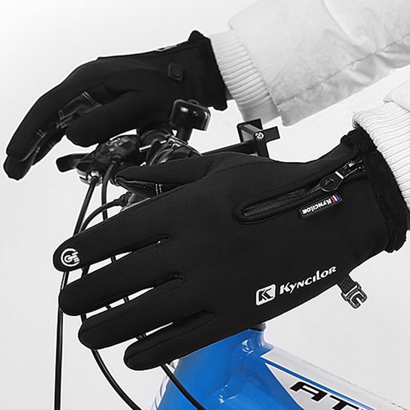 Men and Women Winter  Warm Gloves Winterproof Touch Screen Gloves for Outdoor