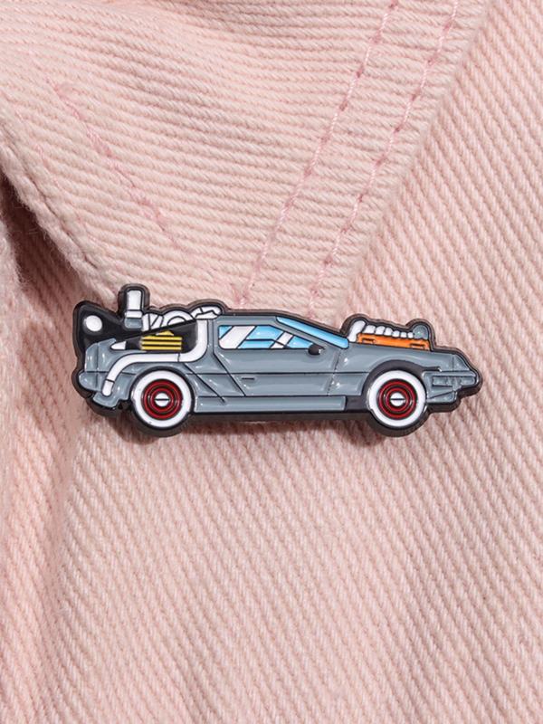 Cartoon Car Design Brooch, Cute Fashion Alloy Badge, Fashion Brooch for Party, Daily Clothing Decor, Trendy All-match & Exquisite Brooch for Birthday Gift