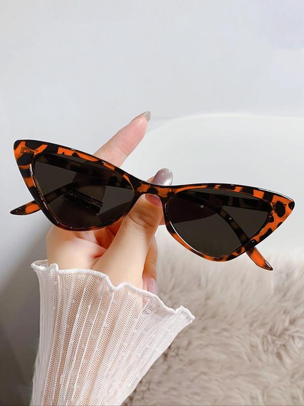 Cat Eye Frame Sunglasses for Women, Summer 2024 Trendy Casual Sunglasses for Everyday Use, Fashion Accessories for Outdoor Activities