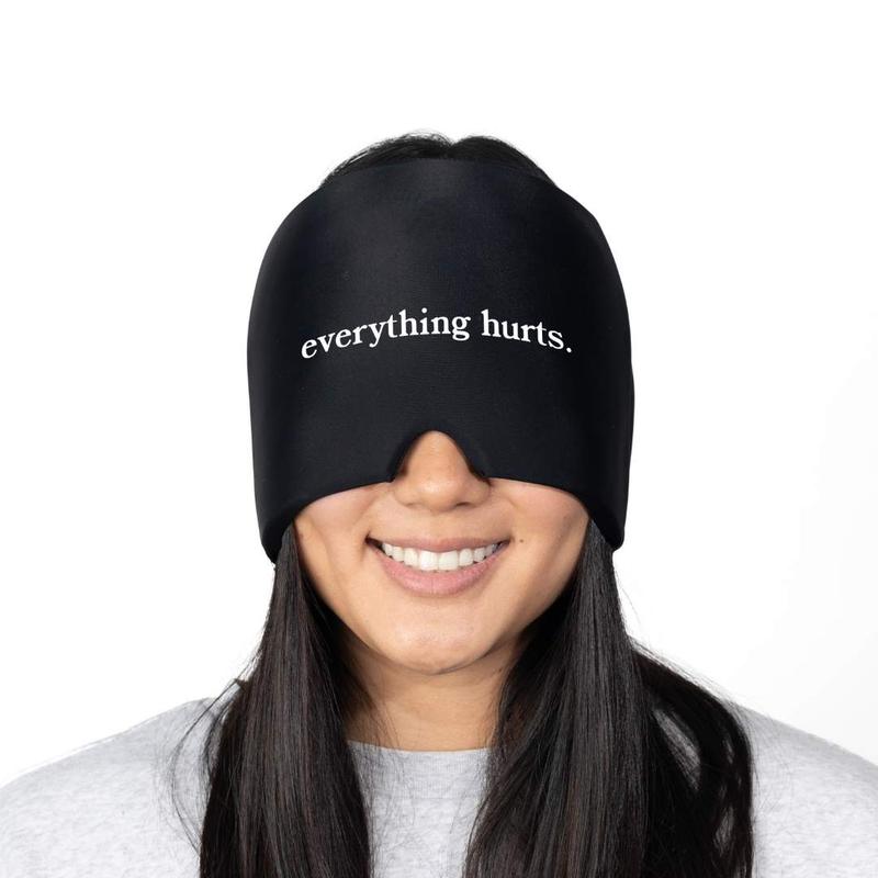 Cooling Hangover Relief Cap - “Everything Hurts” - Soft and Stretchable Gel, Headache & Migraine Relief