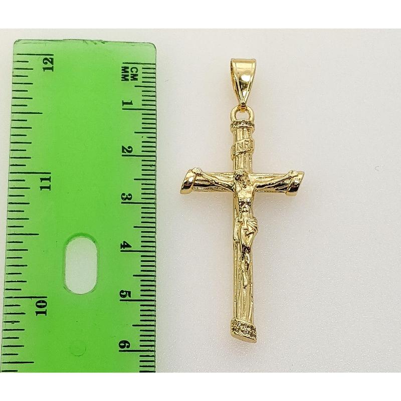 Plated Cross Pendant