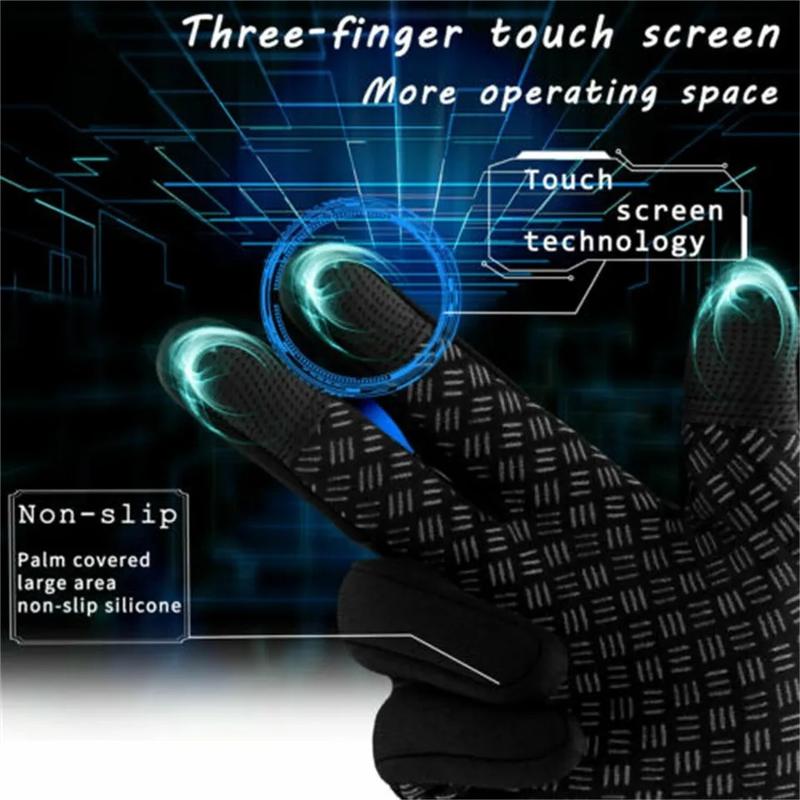 [Tiktok Top Seller] Thermal Windproof Waterproof Winter Gloves Touch Screen Warm Mittens Men Women thermal glove Thermal Windproof