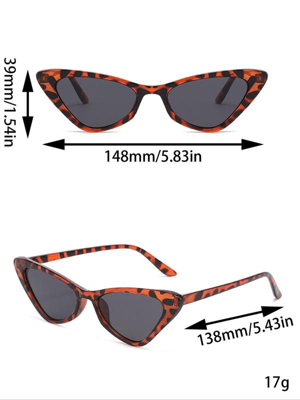 Cat Eye Frame Sunglasses for Women, Summer 2024 Trendy Casual Sunglasses for Everyday Use, Fashion Accessories for Outdoor Activities