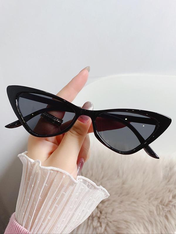 Cat Eye Frame Sunglasses for Women, Summer 2024 Trendy Casual Sunglasses for Everyday Use, Fashion Accessories for Outdoor Activities