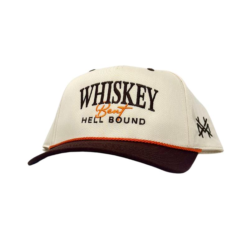 Whiskey Bent Hell Bound Trucker Hat for Men and Women