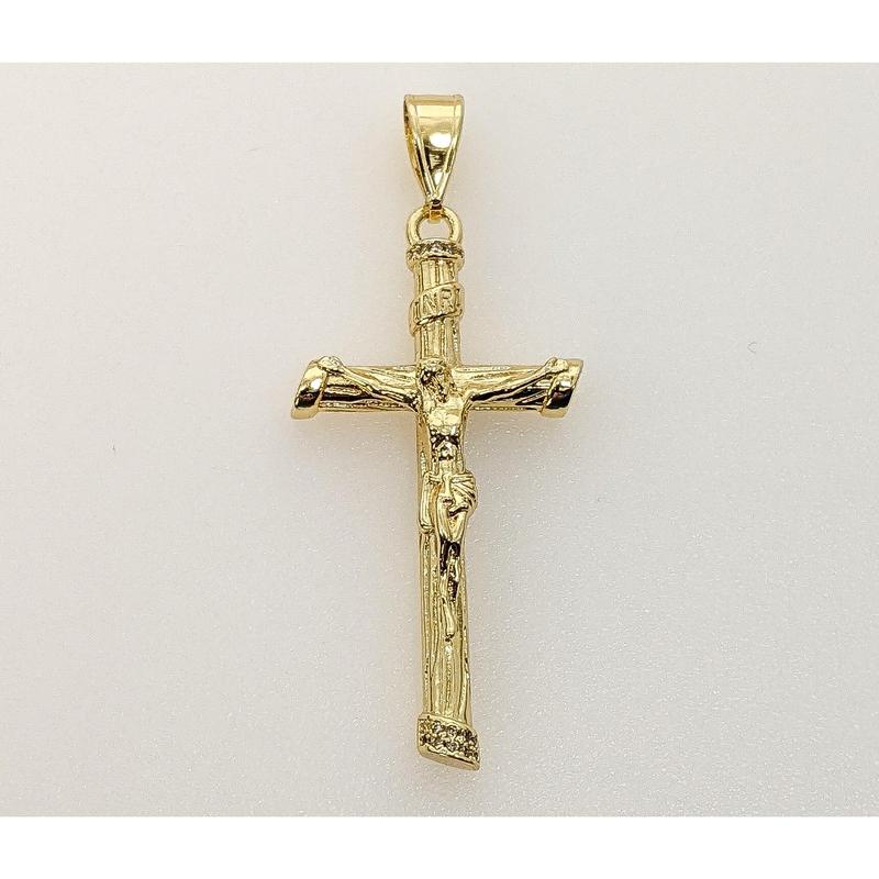 Plated Cross Pendant