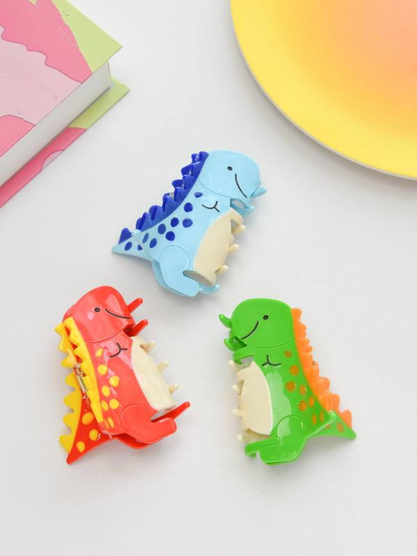 Cute Dinosaur Design Hair Claw, Creative Design Hair Claw, Fashion All-match Hair Accessories for Women & Girls