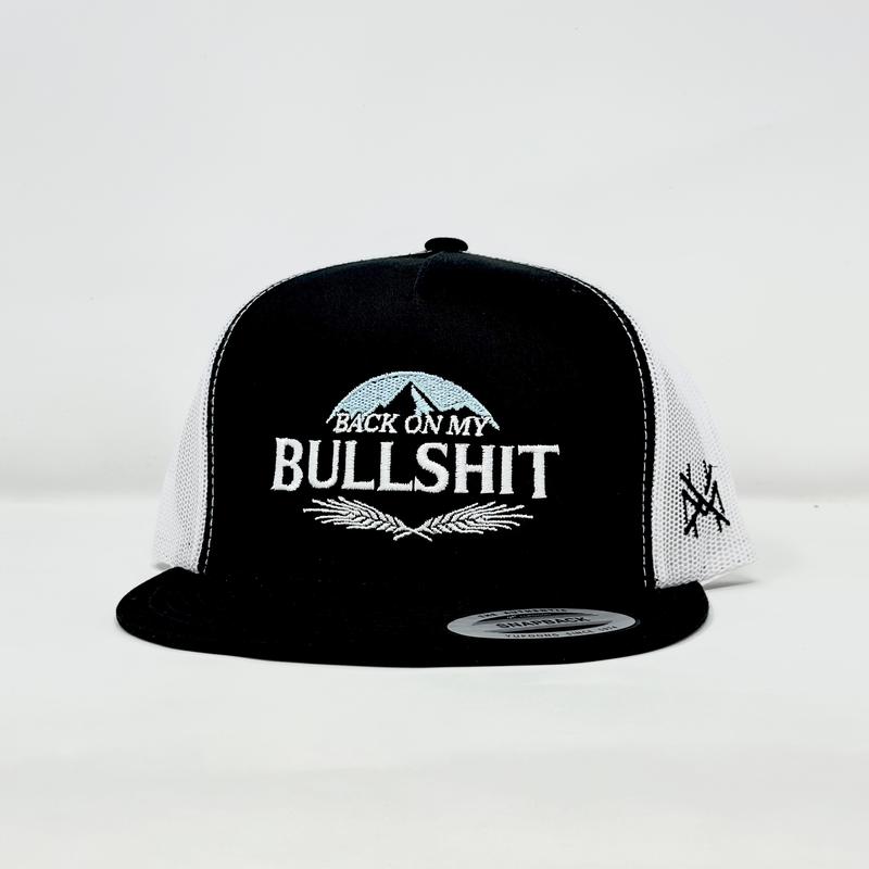 Back on my Bullshit Mountains Trucker Hat