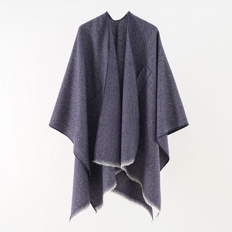 Donors Women's Shawl Wraps OpenFront Poncho Cape OversizedSweaters Casual Cardigan Shawls forFall Winter