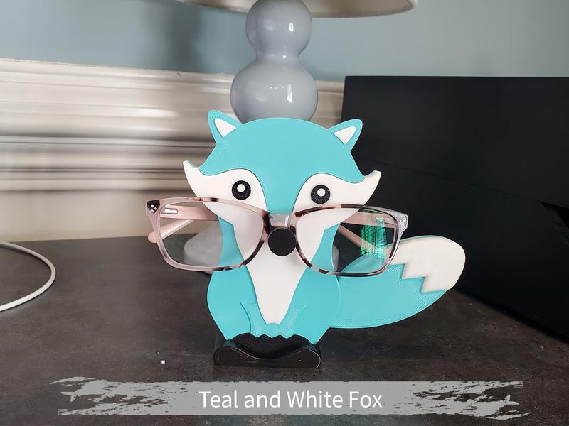 Fox Eyeglass or Sunglass holder, Unique Gift Idea