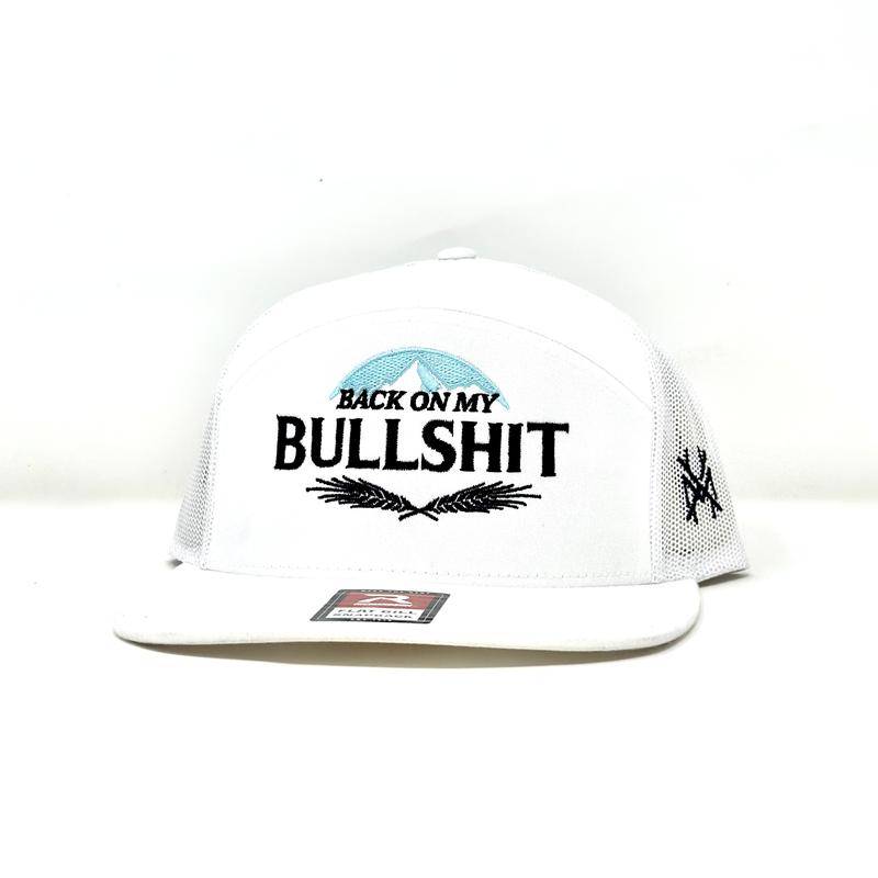 Back on my Bullshit Mountains Trucker Hat