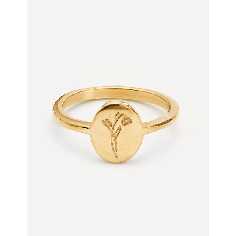 Gold Wildflower Ring