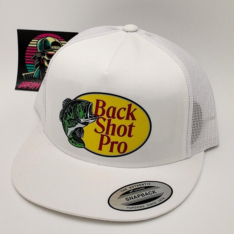 Back Shot Pro Trucker Hat | Couples Husband Funny Cap | Fish Trucker Hat | Gorra del Pescado