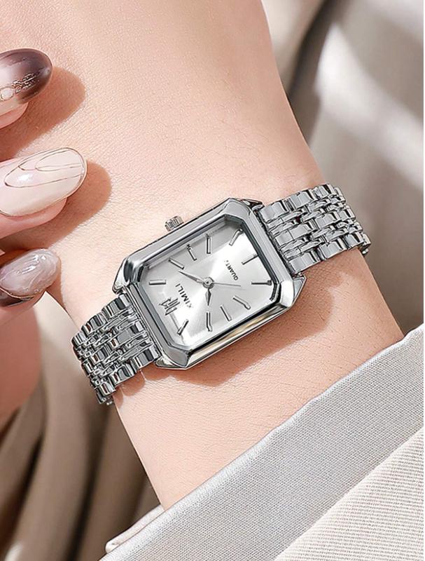 No brand Stainless Steel Quartz Watch - High-Quality Fashion Accessory