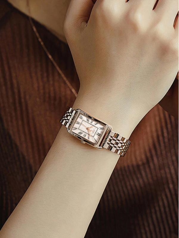 No brand Stainless Steel Quartz Watch - High-Quality Fashion Accessory