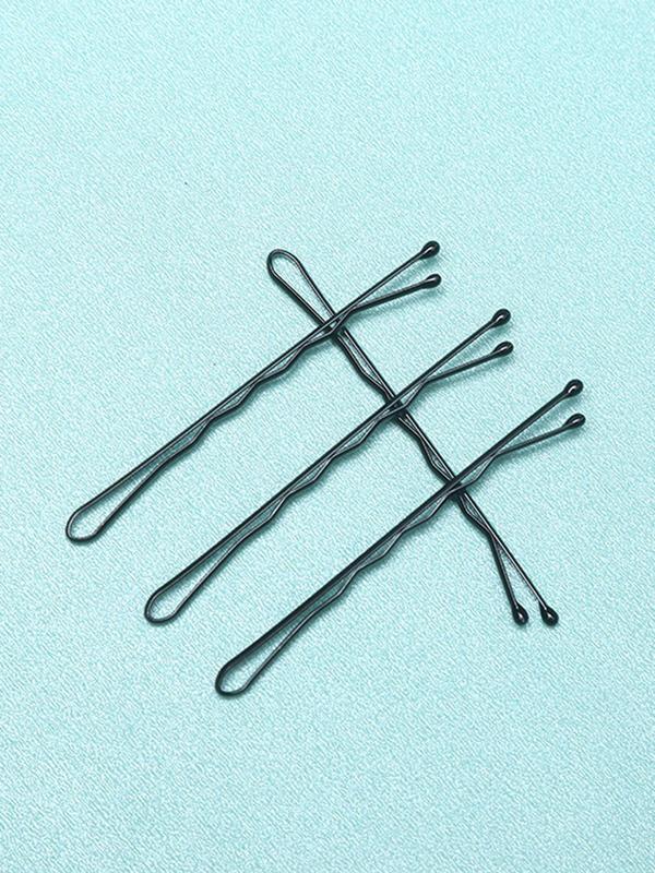 Women's Street Trend Minimalist Bobby Pin, 50pcs set Trendy Chic Side Pin, Chic Korean All-match Hair Accessories for Hairstyle Decor