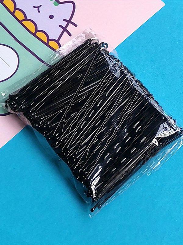 Women's Street Trend Minimalist Bobby Pin, 50pcs set Trendy Chic Side Pin, Chic Korean All-match Hair Accessories for Hairstyle Decor