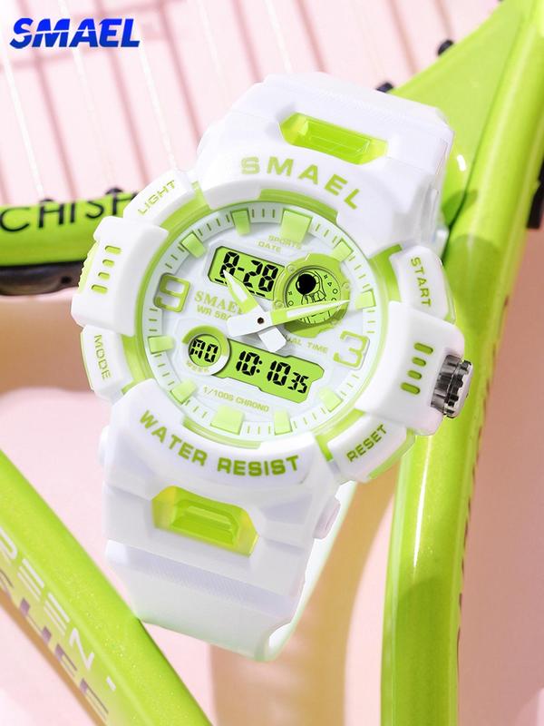 Fashion Digital Watch with Date Display for Women and Girls, Casual Sporty Quartz Waterproof Wristwatch With Box