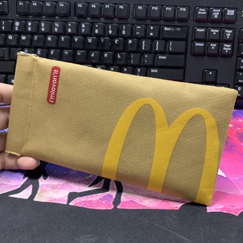 McDonald's Sunglasses Case Funny Soft Travel Eyeglass Bag for Women Men