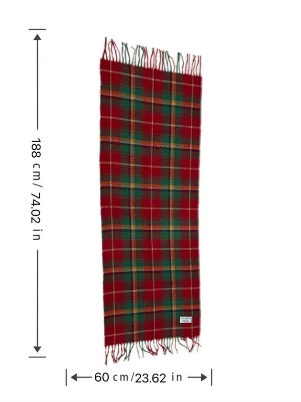 Tartan Pattern Scarf, Casual Soft Warm Long Shawl for Women & Men, Fashion Accessories for Daily Wear, Trendy All-match & Exquisite Scarf for Birthday Gift