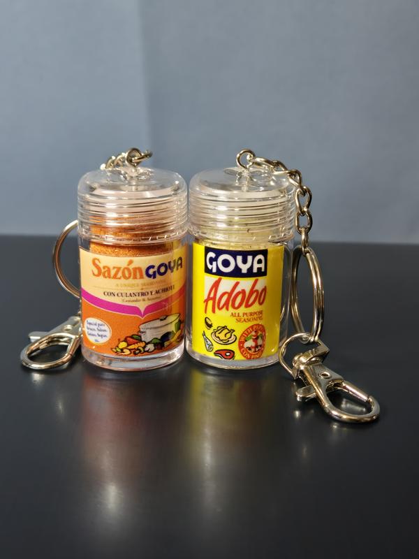 Seasoning and flava keychains to spice up your meals